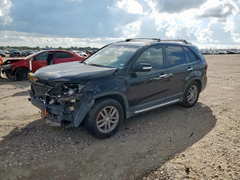 KIA SORENTO LX 2014 with VIN 5XYKT4A67EG515508 - Photo from auction