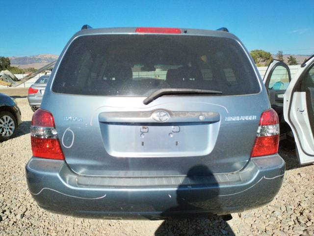 Photo 6 from auction – 2005 TOYOTA HIGHLANDER with VIN JTEGD21A750111119