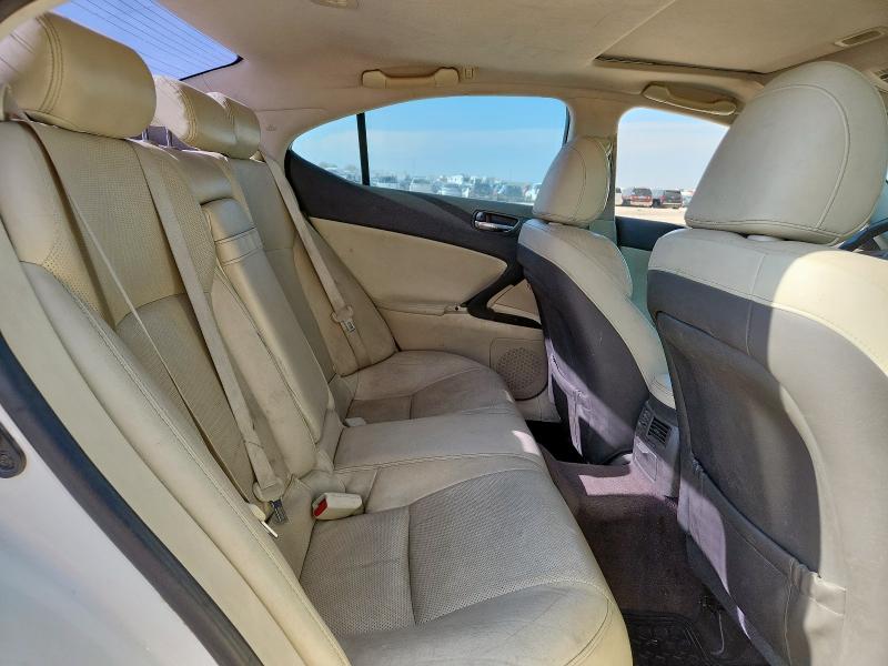 Photo 10 from auction – 2012 LEXUS IS 250 with VIN JTHCF5C23C5054050