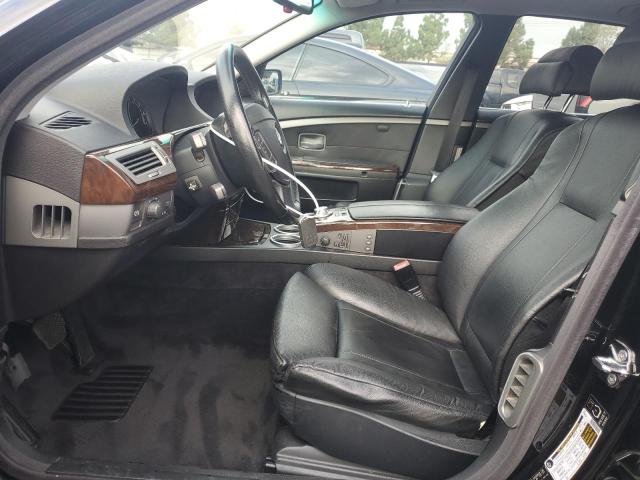Photo 7 from auction – 2005 BMW 745 LI with VIN WBAGN63545DS60733