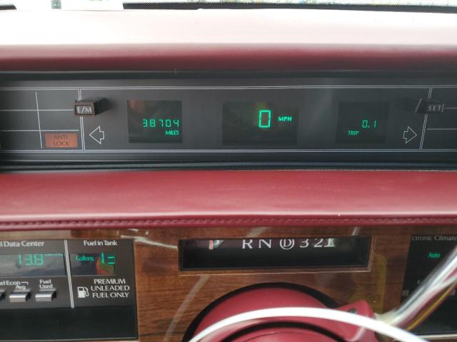 Photo 9 from auction – 1991 CADILLAC DEVILLE with VIN 1G6CD13B2M4281983
