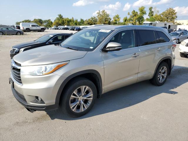 TOYOTA HIGHLANDER 2015 with VIN 5TDJKRFH4FS122639 - Photo from auction