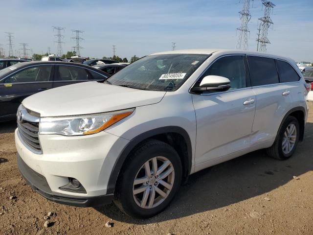 TOYOTA HIGHLANDER 2014 with VIN 5TDBKRFH9ES054471 - Photo from auction