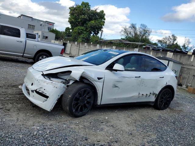TESLA MODEL Y 2021 with VIN 5YJYGDEE8MF092993 - Photo from auction
