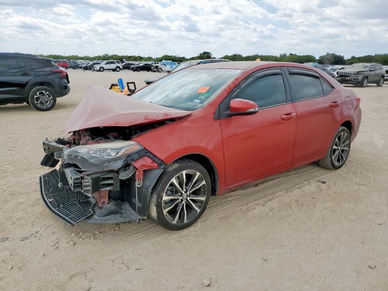 TOYOTA COROLLA L 2018 with VIN 5YFBURHEXJP764852 - Photo from auction
