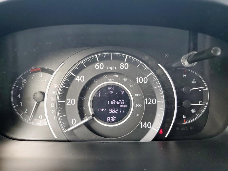 Photo 9 from auction – 2012 HONDA CR-V EXL with VIN 5J6RM4H77CL004791