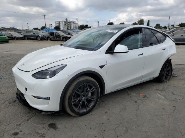 TESLA MODEL Y 2024 with VIN 7SAYGDEE9RF182535 - Photo from auction