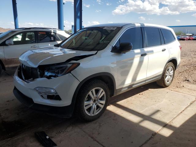 HONDA PILOT LX 2017 with VIN 5FNYF5H14HB044642 - Photo from auction
