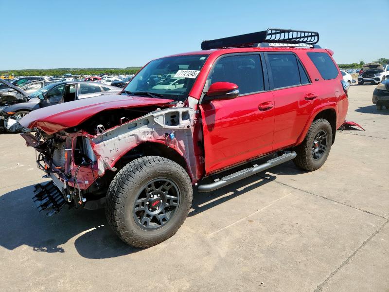 TOYOTA 4RUNNER SR 2023 with VIN JTEFU5JR2P5292347 - Photo from auction