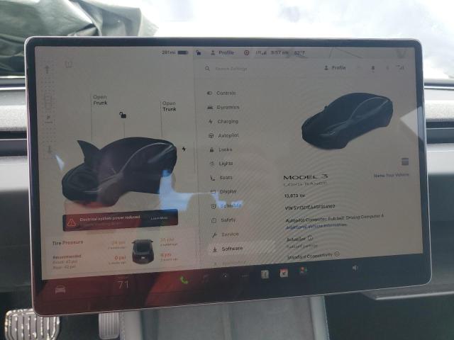 Photo 9 from auction – 2025 TESLA MODEL 3 with VIN 5YJ3E1EA4SF914102