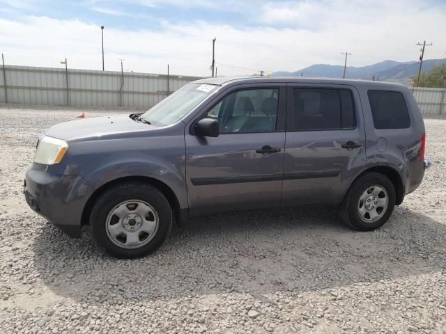 HONDA PILOT LX 2014 with VIN 5FNYF4H29EB004619 - Photo from auction