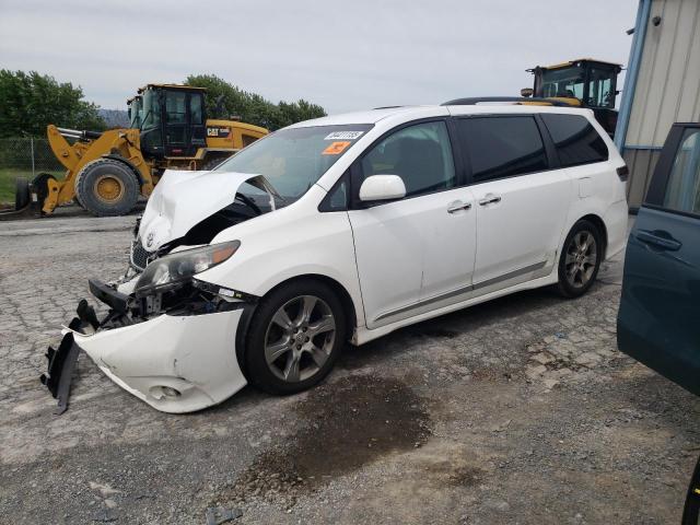 TOYOTA SIENNA 2013 with VIN 5TDXK3DC0DS369975 - Photo from auction