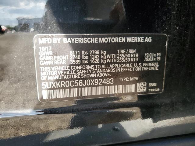 Photo 14 from auction – 2018 BMW X5 XDRIVE3 with VIN 5UXKR0C56J0X92483