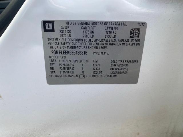 Photo 10 from auction – 2014 CHEVROLET EQUINOX LS with VIN 2GNFLEEK6E6185816