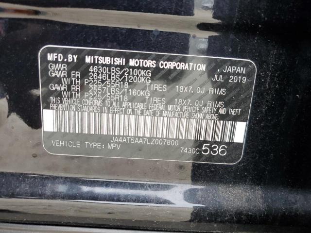 Photo 14 from auction – 2020 MITSUBISHI ECLIPSE CR with VIN JA4AT5AA7LZ007800