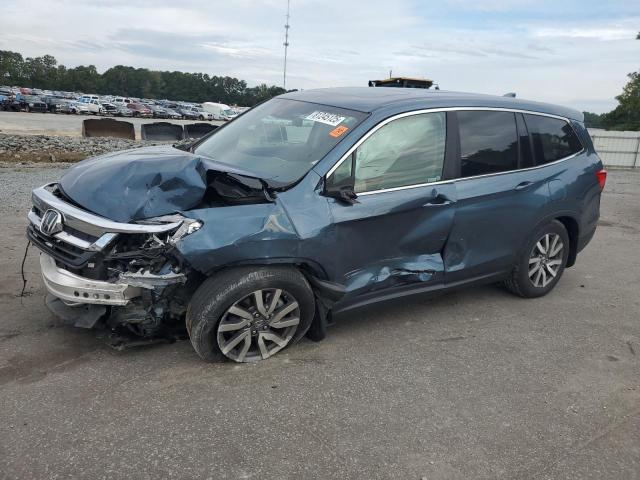 HONDA PILOT EXL 2019 with VIN 5FNYF5H51KB039943 - Photo from auction