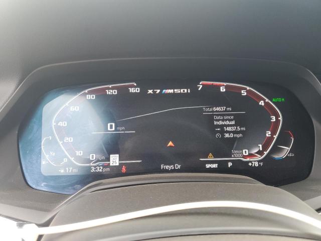 Photo 9 from auction – 2022 BMW X7 M50I with VIN 5UXCX6C07N9K56547