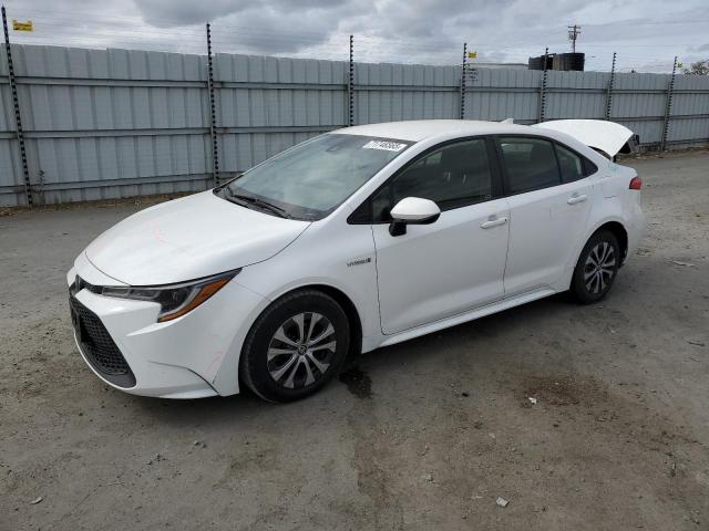 TOYOTA COROLLA LE 2021 with VIN JTDEAMDEXMJ025861 - Photo from auction
