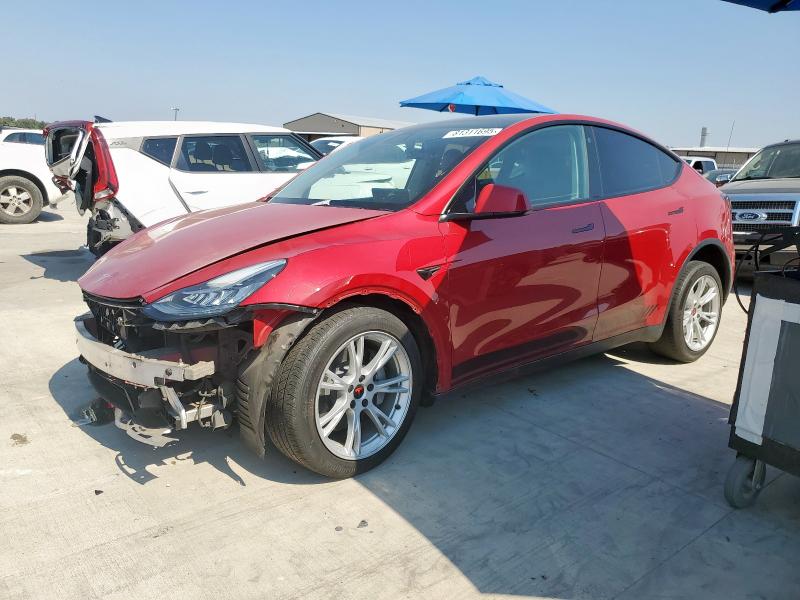 TESLA MODEL Y 2022 with VIN 7SAYGDEE8NF431482 - Photo from auction