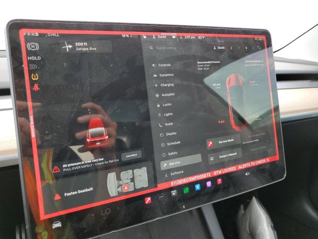 Photo 9 from auction – 2021 TESLA MODEL 3 with VIN 5YJ3E1EC5MF005872
