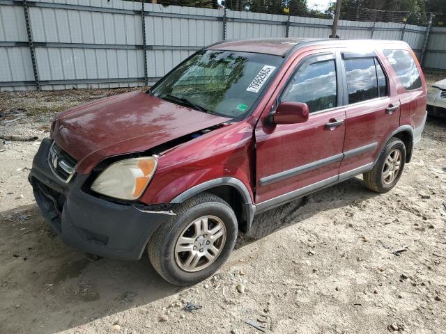 HONDA CR-V EX 2003 with VIN SHSRD78803U160604 - Photo from auction