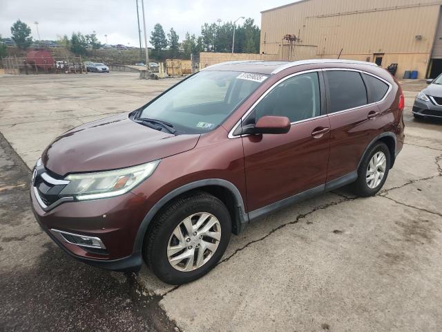 HONDA CR-V EXL 2015 with VIN 5J6RM4H72FL051053 - Photo from auction