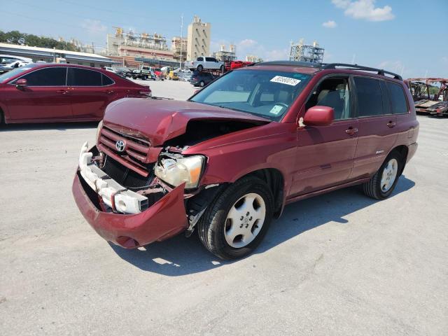 TOYOTA HIGHLANDER 2007 с VIN JTEDP21AX70134570 - Фото с аукциона