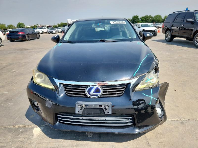 Photo 5 from auction – 2012 LEXUS CT 200 H with VIN JTHKD5BH9C2069242