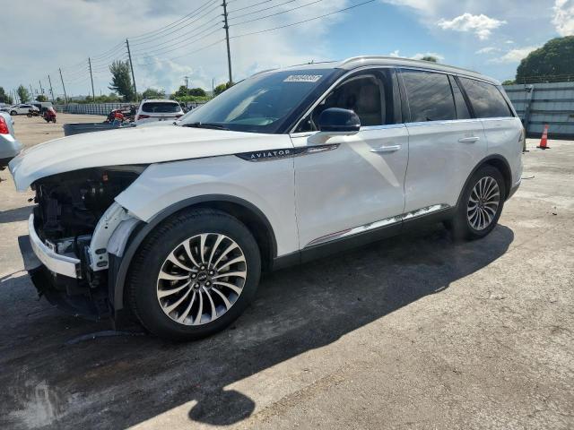 LINCOLN AVIATOR 2021 with VIN 5LM5J7WCXMGL03399 - Photo from auction