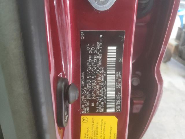 Photo 14 from auction – 2007 TOYOTA HIGHLANDER with VIN JTEEP21A870220559