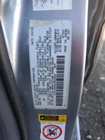 Photo 14 from auction – 2004 LEXUS LX 470 with VIN JTJHT00W943544545