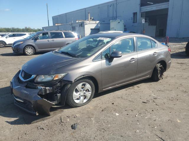 HONDA CIVIC LX 2013 with VIN 19XFB2F53DE200967 - Photo from auction