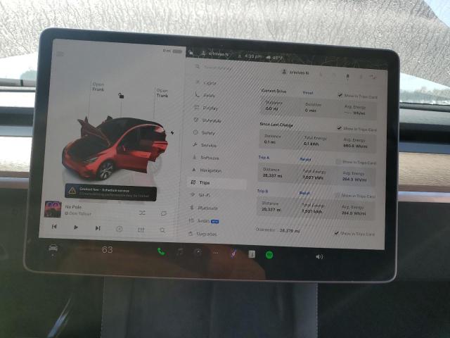 Photo 9 from auction – 2023 TESLA MODEL Y with VIN 7SAYGDEEXPA178505