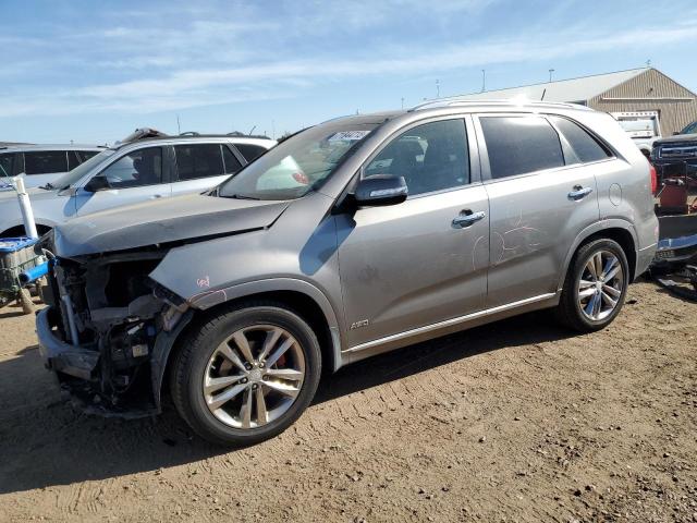KIA SORENTO SX 2014 with VIN 5XYKWDA72EG487990 - Photo from auction