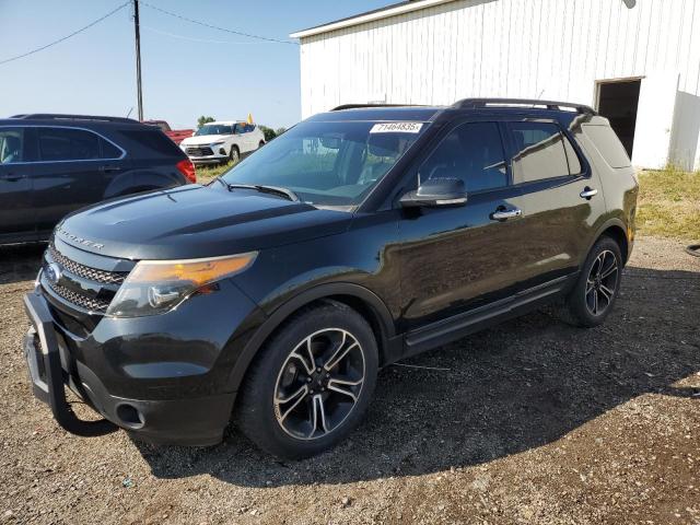FORD EXPLORER S 2014 with VIN 1FM5K8GTXEGA88404 - Photo from auction