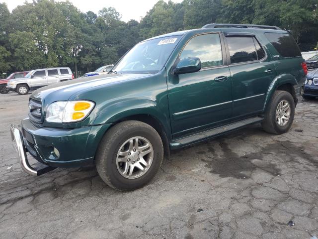 TOYOTA SEQUOIA LI 2003 with VIN 5TDZT38A73S200548 - Photo from auction