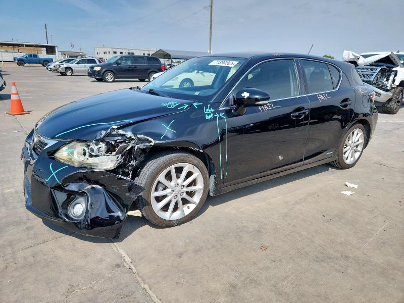 LEXUS CT 200 H 2012 with VIN JTHKD5BH9C2069242 - Photo from auction