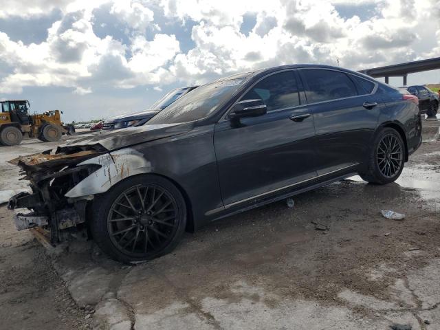 GENESIS G80 BASE 2019 with VIN KMTFN4JE5KU325723 - Photo from auction