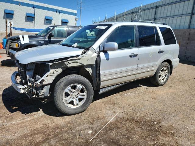HONDA PILOT EX 2004 مع رقم تعريف المركبة 2HKYF18424H588992 - صورة من المزاد