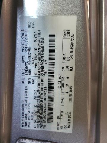 Photo 14 from auction – 2014 FORD ESCAPE SE with VIN 1FMCU0G95EUB37629