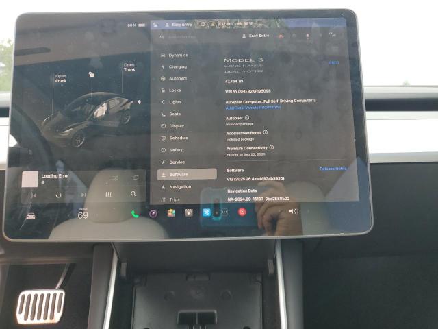 Photo 9 from auction – 2019 TESLA MODEL 3 with VIN 5YJ3E1EB2KF195098