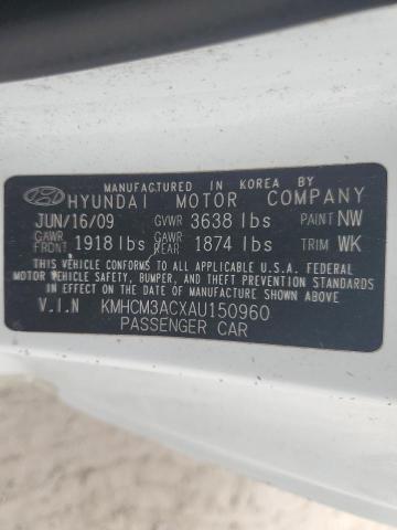 Photo 14 from auction – 2010 HYUN ACCENT BLUE with VIN KMHCM3ACXAU150960
