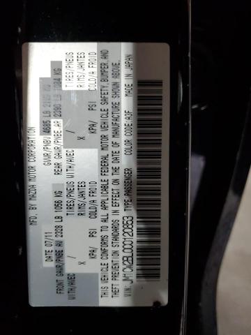 Photo 14 from auction – 2012 MAZDA 5 with VIN JM1CW2BL0C0120853