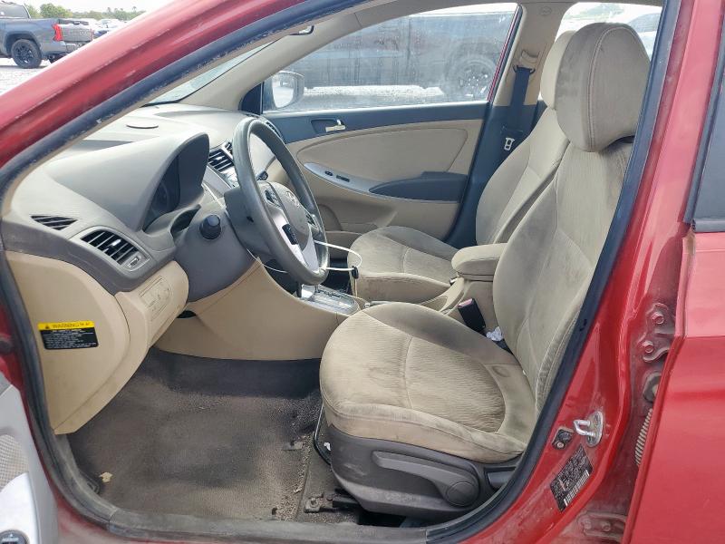 Photo 7 from auction – 2012 HYUNDAI ACCENT GLS with VIN KMHCU4AE8CU097072