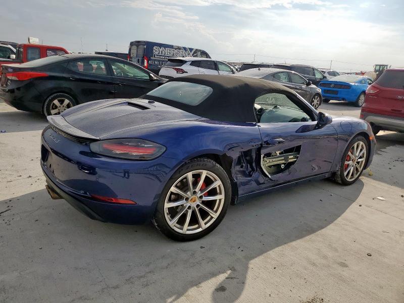 Photo 3 from auction – 2021 PORSCHE BOXSTER S with VIN WP0CB2A83MS225174
