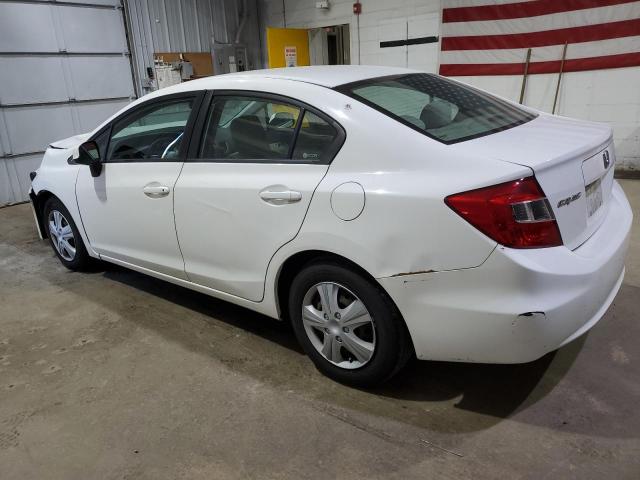 Photo 2 from auction – 2012 HONDA CIVIC LX with VIN 2HGFB2F57CH595725