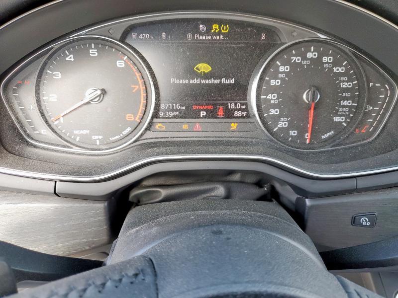 Photo 9 from auction – 2018 AUDI A4 PREMIUM with VIN WAUKMAF42JA172214