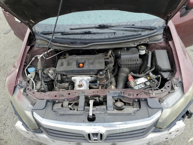 Photo 11 from auction – 2012 HONDA CIVIC LX with VIN 19XFB2F53CE330052