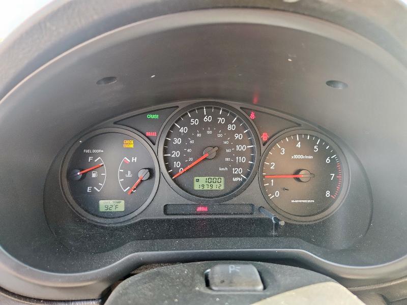 Photo 9 from auction – 2007 SUBARU IMPREZA 2. with VIN JF1GG61617G803343