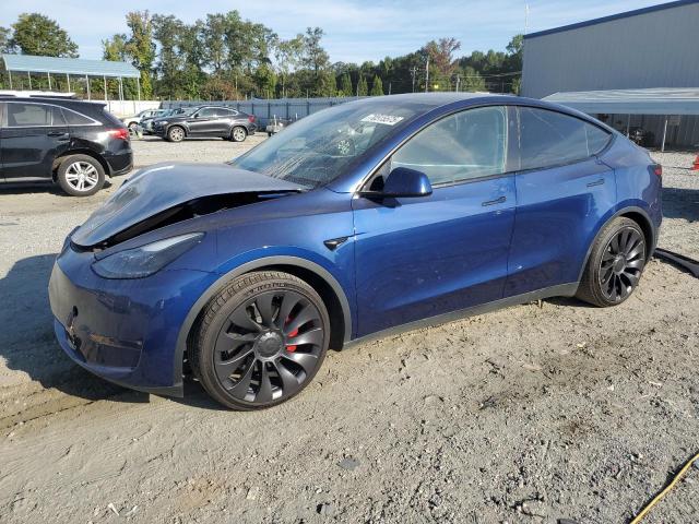 TESLA MODEL Y 2023 with VIN 7SAYGDEF2PF830495 - Photo from auction